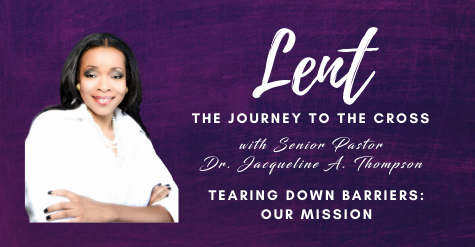 Lent 2020 Tearing Down Barriers
