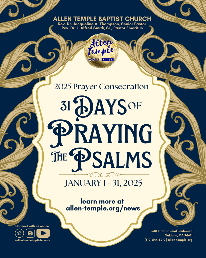 Save the Date January 2025 Prayer Consecration 31 Days of Praying the