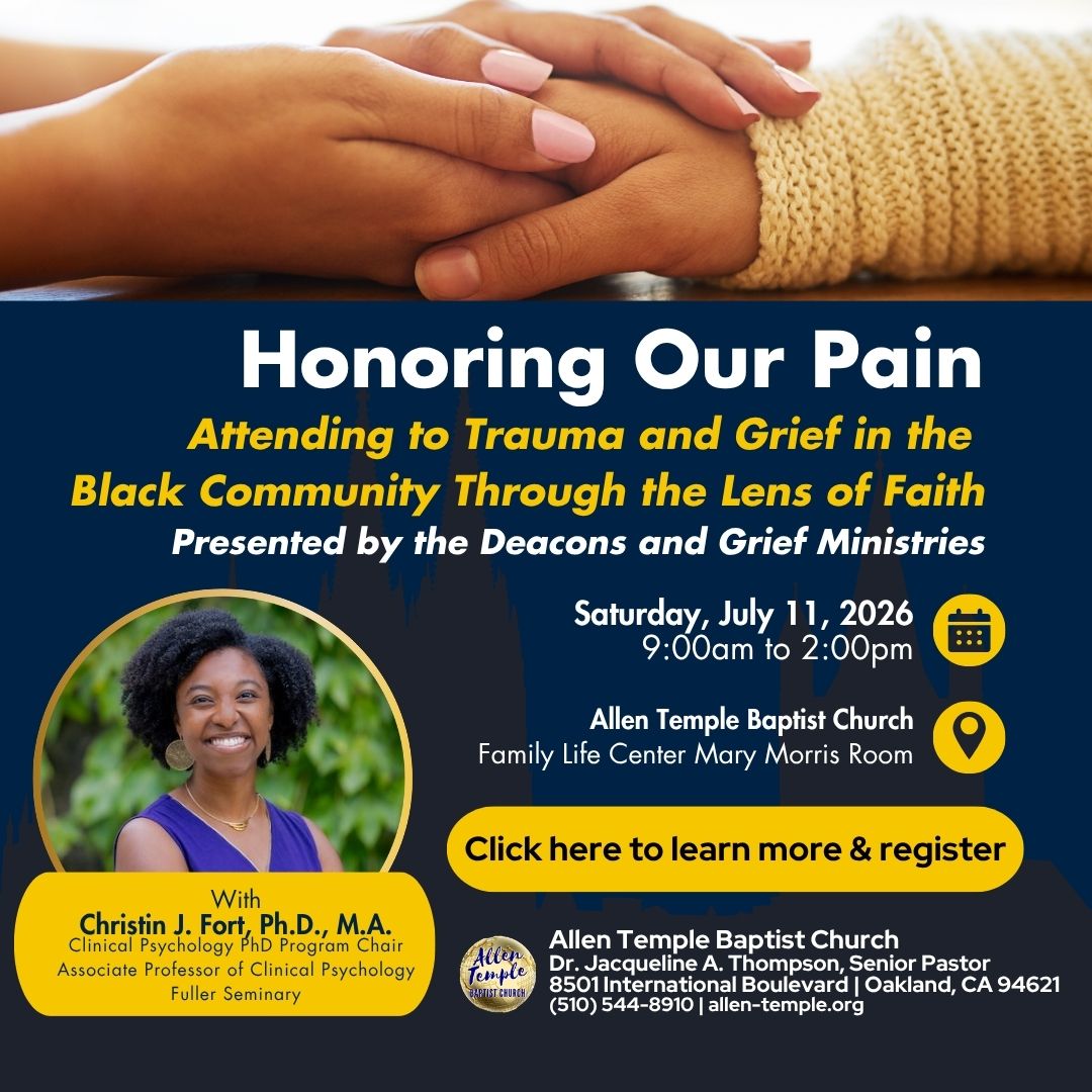 Honoring Our Pain