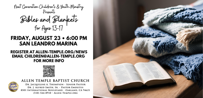 NextGen Bibles and Blankets