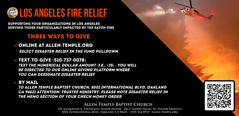 la fire relief web banner