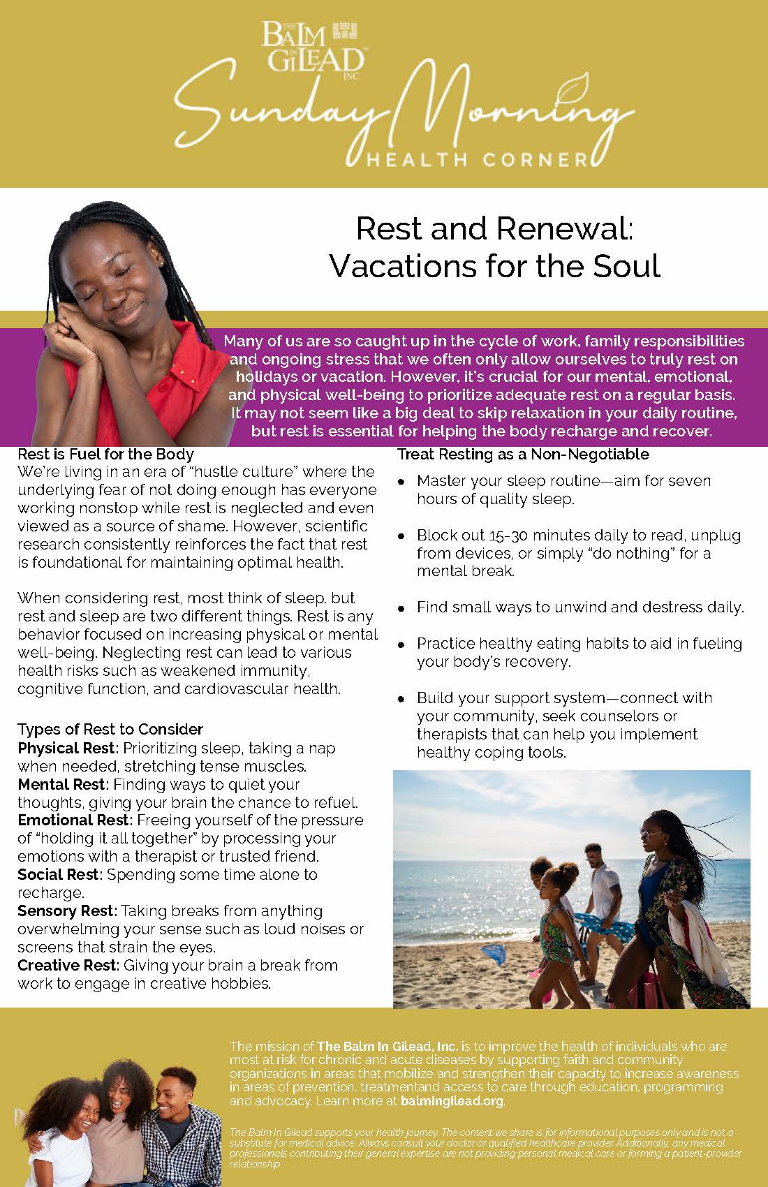 14 Rest and Renewal Vacations for the Soul revised