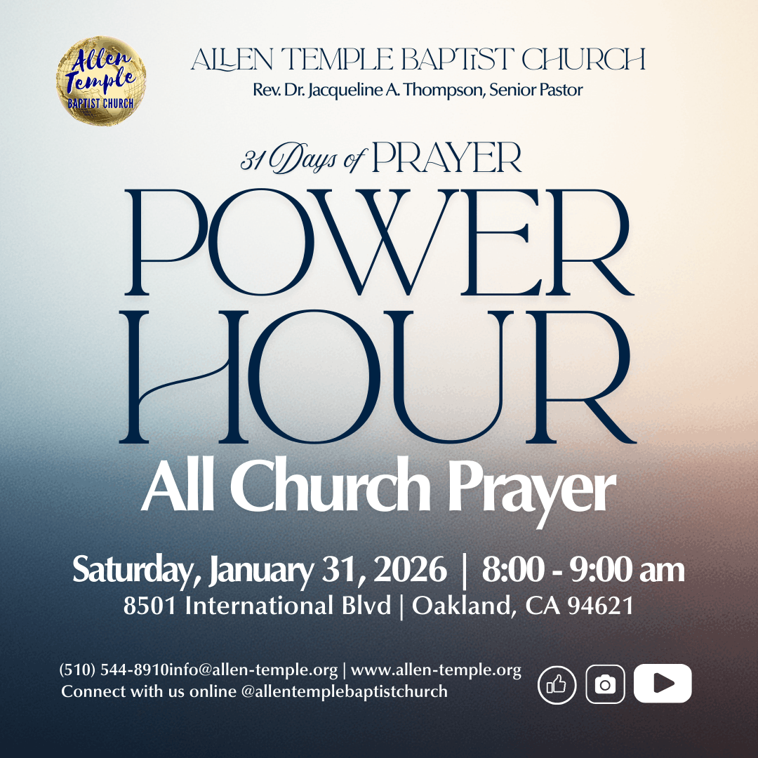 All Church Prayer Power Hour
