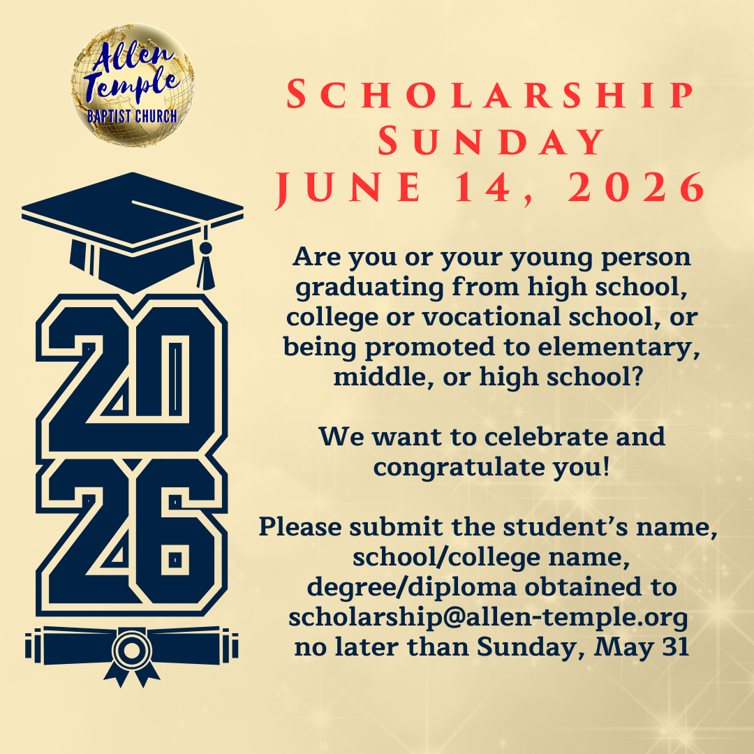 ATBC Scholarship Sunday Info Submission Strategies May 25