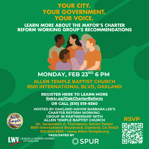 AT Website Homepage Oakland Charter Reform Report Town Halls 1