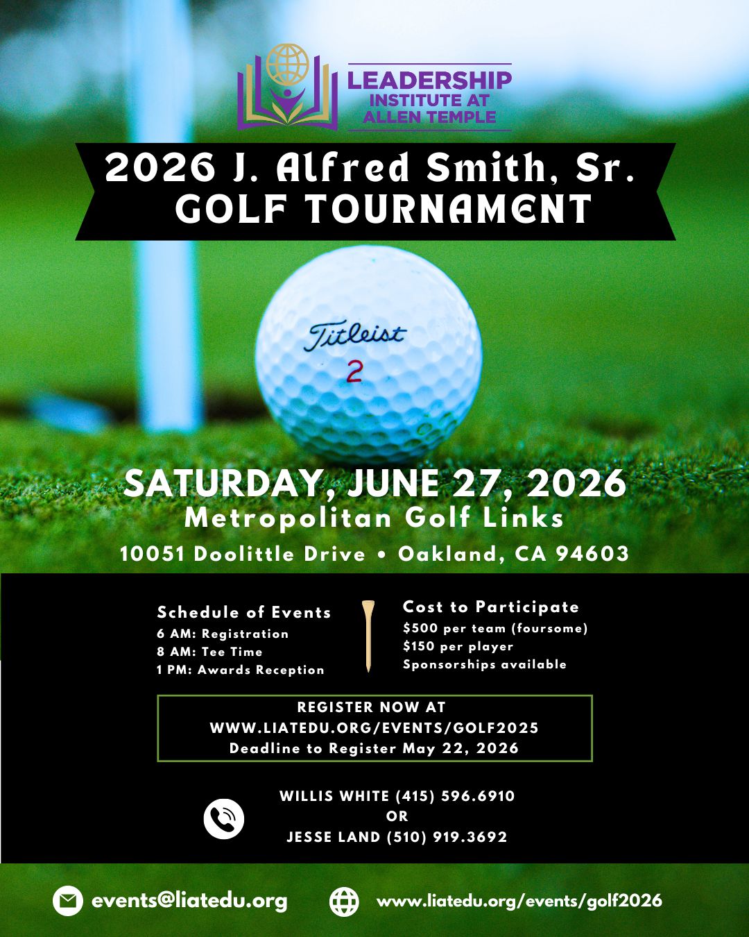 Golf Tournament Flyer Template Instagram Post