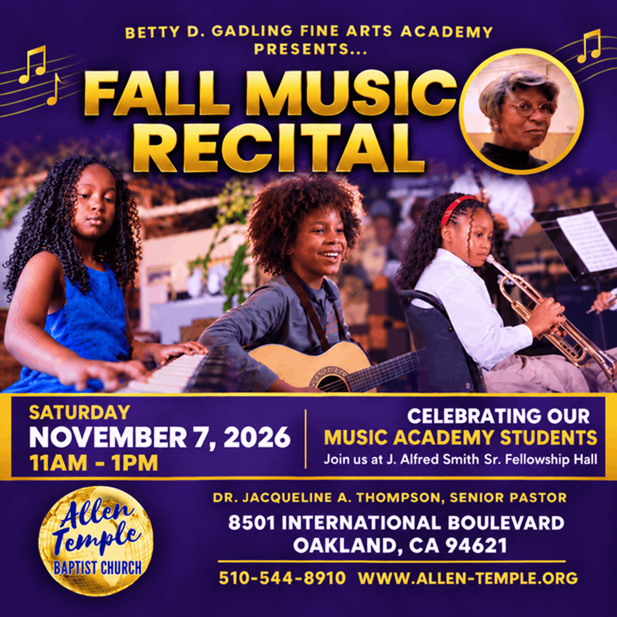 PurpleandGoldFallMusicRecitalPoster 1